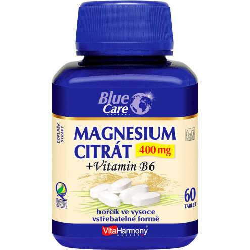 VitaHarmony Magnesium Citrate 400 mg + vit.B6 60 tablets